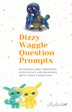 Load image into Gallery viewer, Dizzy Waggle Question Prompts: a digital resource for developing emotional literacy.
