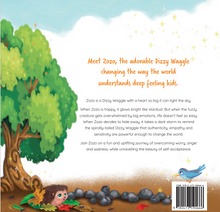 Load image into Gallery viewer, The Dizzy Waggle Who Lit the Dark: a glowing tale about the power of big feelings.